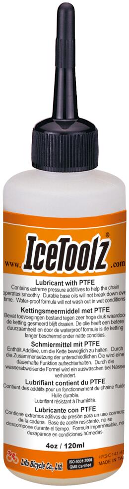 IceToolz (Buzaglo) C141 Lubrifiant chaîne vélo Teflon® 120 ml. 2/2