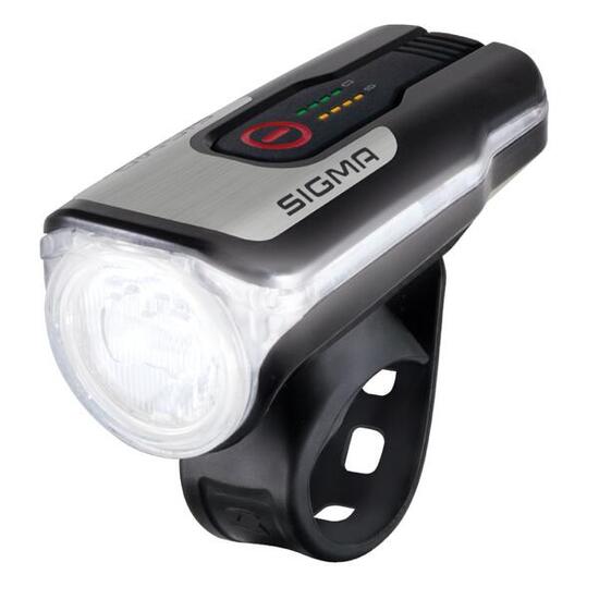LUCE ANTERIORE PER BICICLETTA AURA 80 USB - 80 LUX - OMOLOGATA SU STRADA