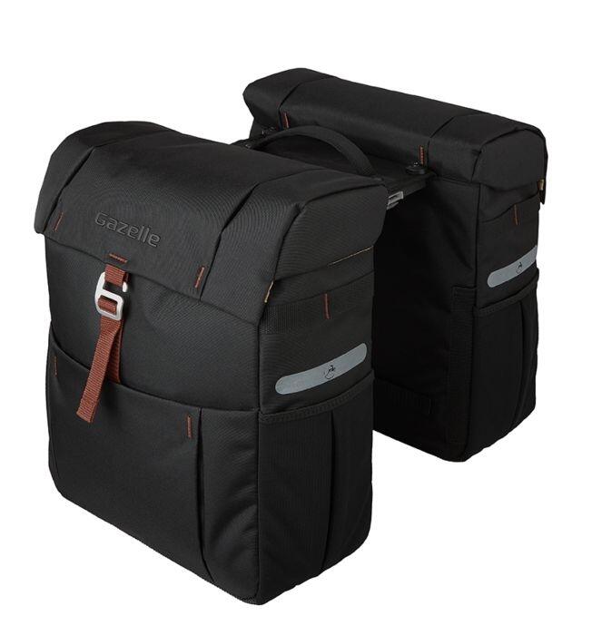 Podwójna Torba Rowerowa Z Adapterem Mik 37 Litrów 31 X 40 X 15 (2X)
