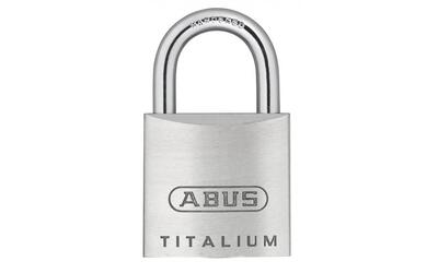 Abus titalium 20mm hangslot in grijs - model 64ti 20