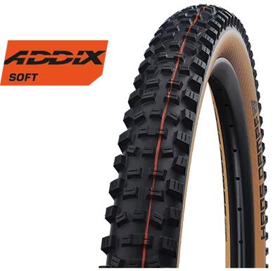 MTB-fietsband HANS DAMPF - ADDIX Soft Evolution Line 27,5x2,35"60-58, brons 3/7