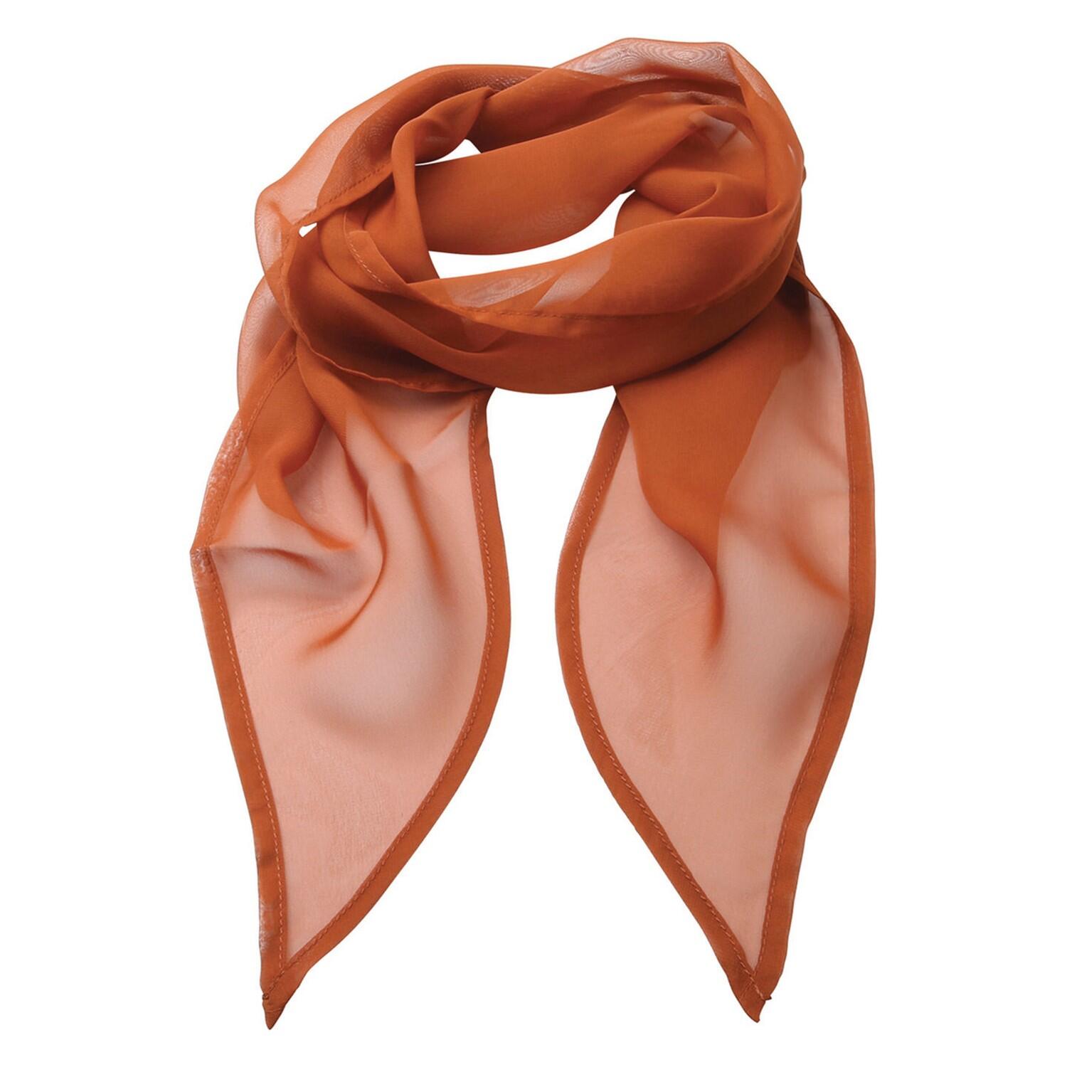 Premier Unisex Adult Colours Chiffon Scarf
