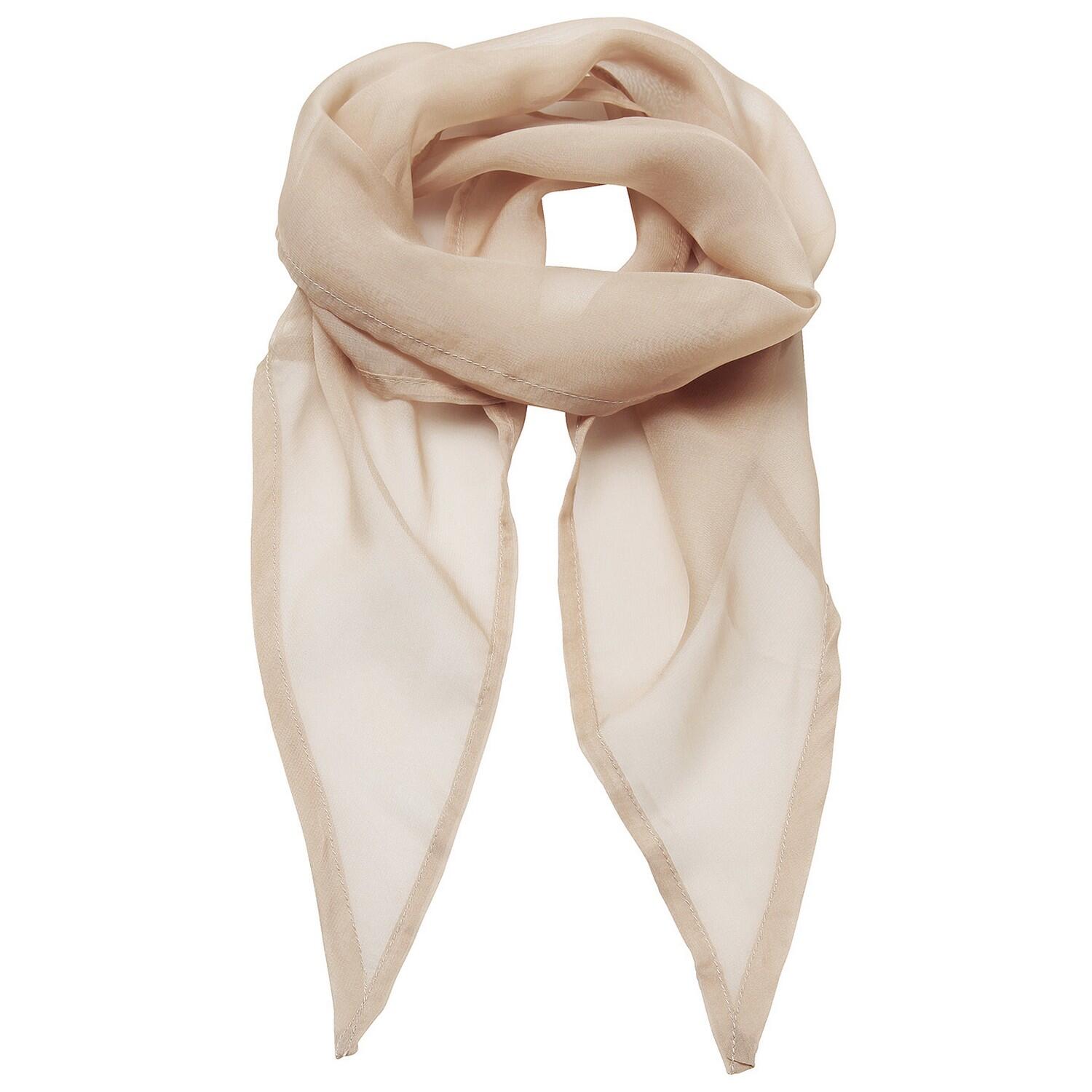 Premier Unisex Adult Colours Chiffon Scarf