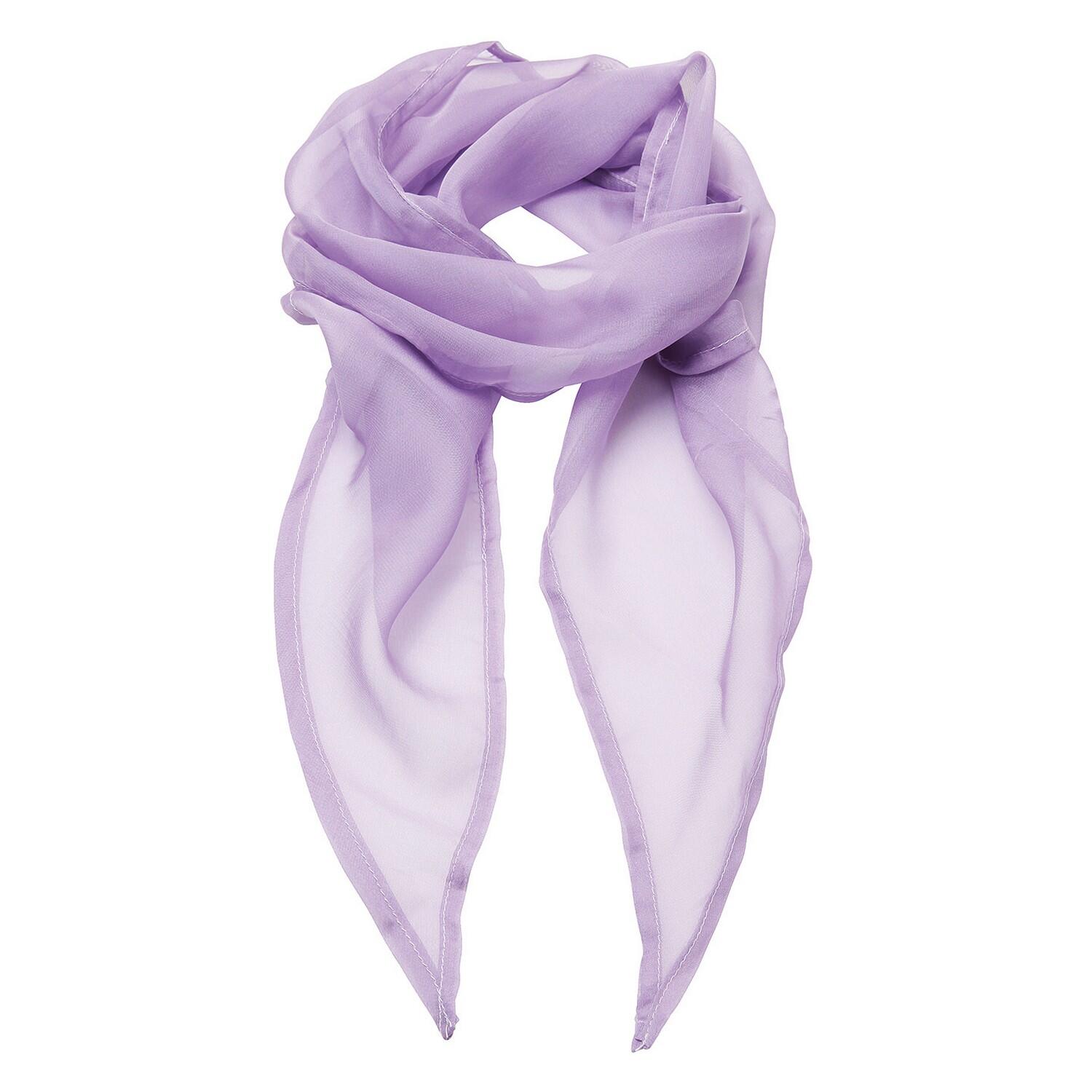 Premier Unisex Adult Colours Chiffon Scarf