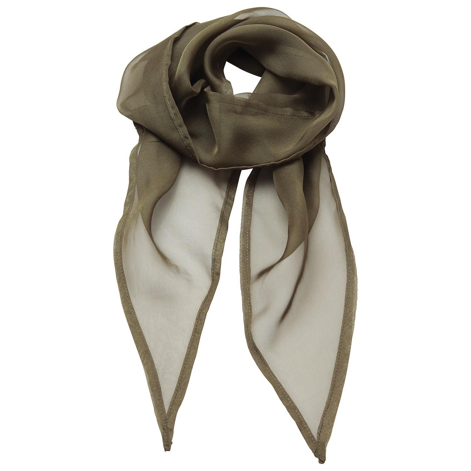 Premier Unisex Adult Colours Chiffon Scarf