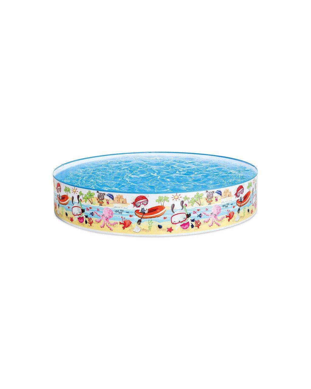Snapset Fun at the Beach Kiddie Pool - 5' x 10" -  2