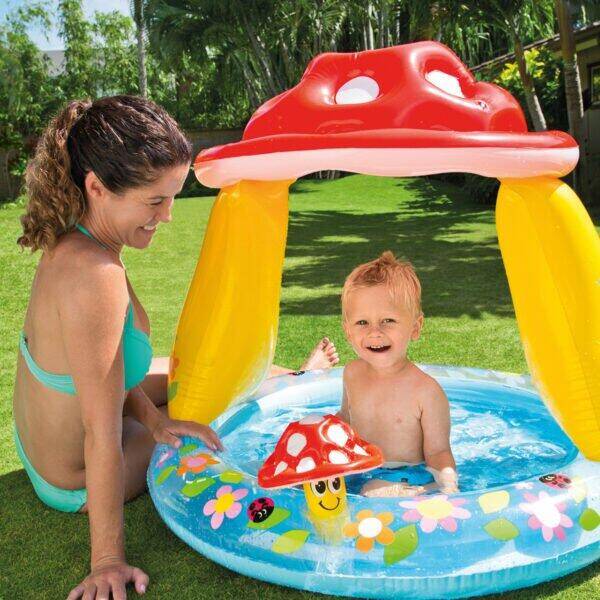Intex Mushroom Inflatable Kiddie Pool -  1