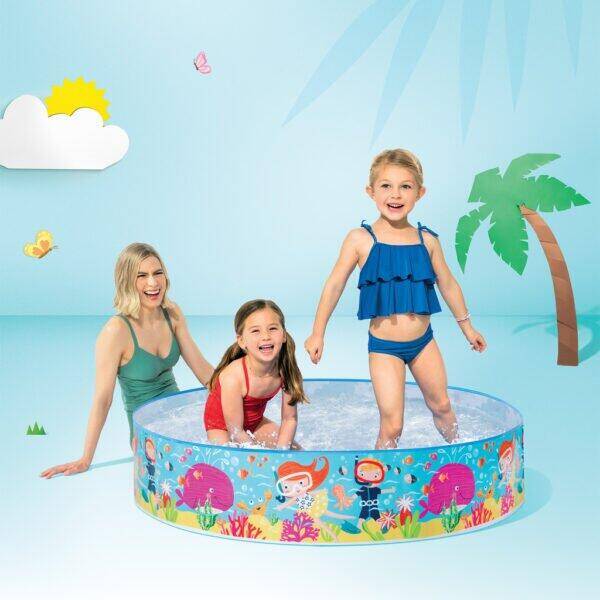 Intex Snapset Snorkel Fun Kiddie Pool -  1