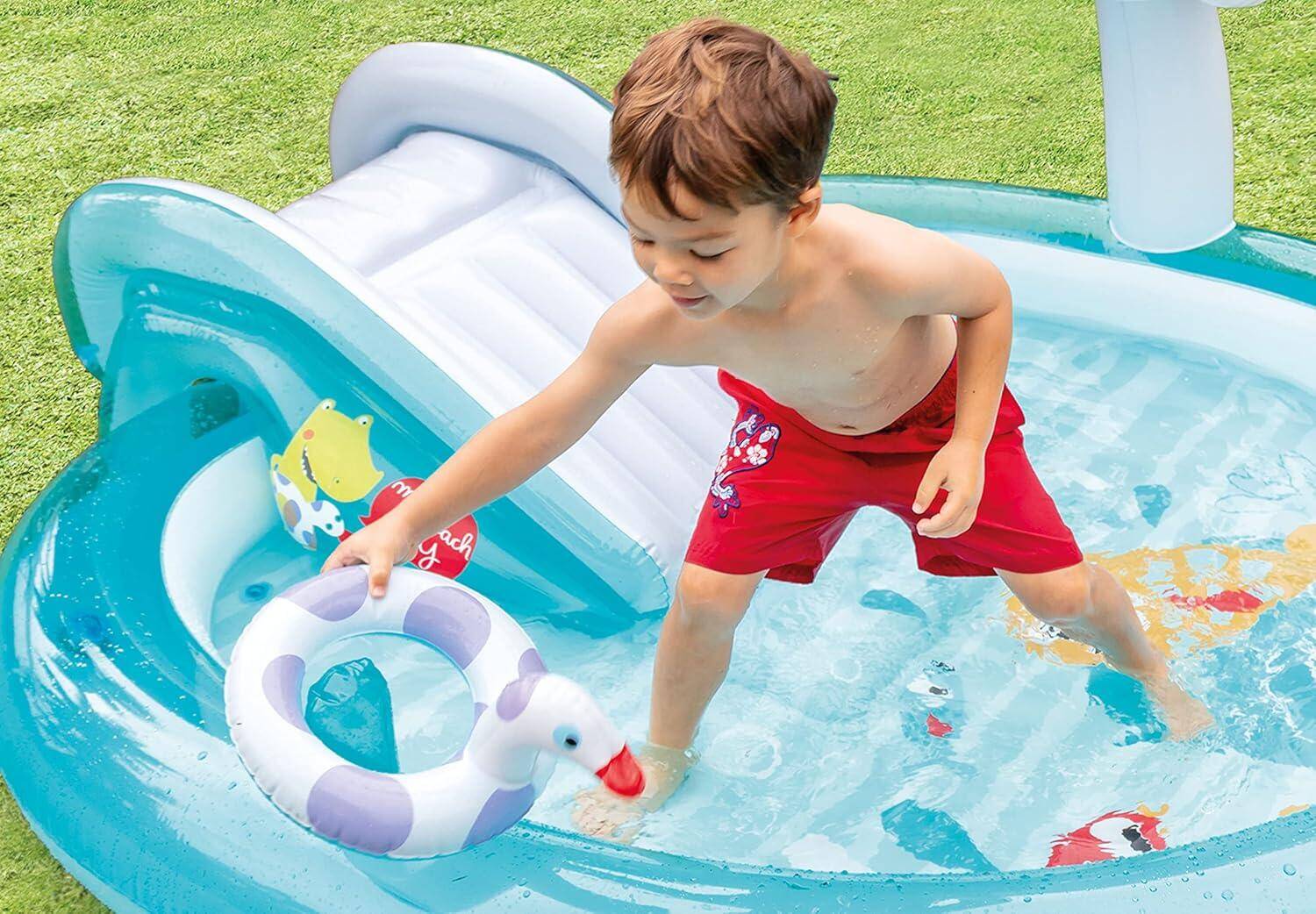 Intex Gator Inflatable Play Center -  2