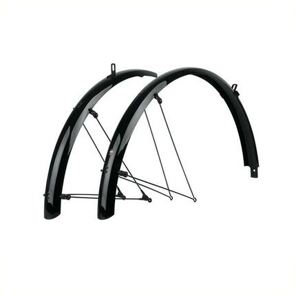 SKS Bluemels Basic 55mm Schutzblech Set in Schwarz