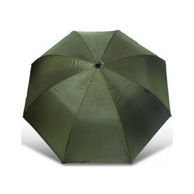 Umbrela/shelter cu paravan NGT Green Fishing Brolly, 220cm, sfori si cuie fixare