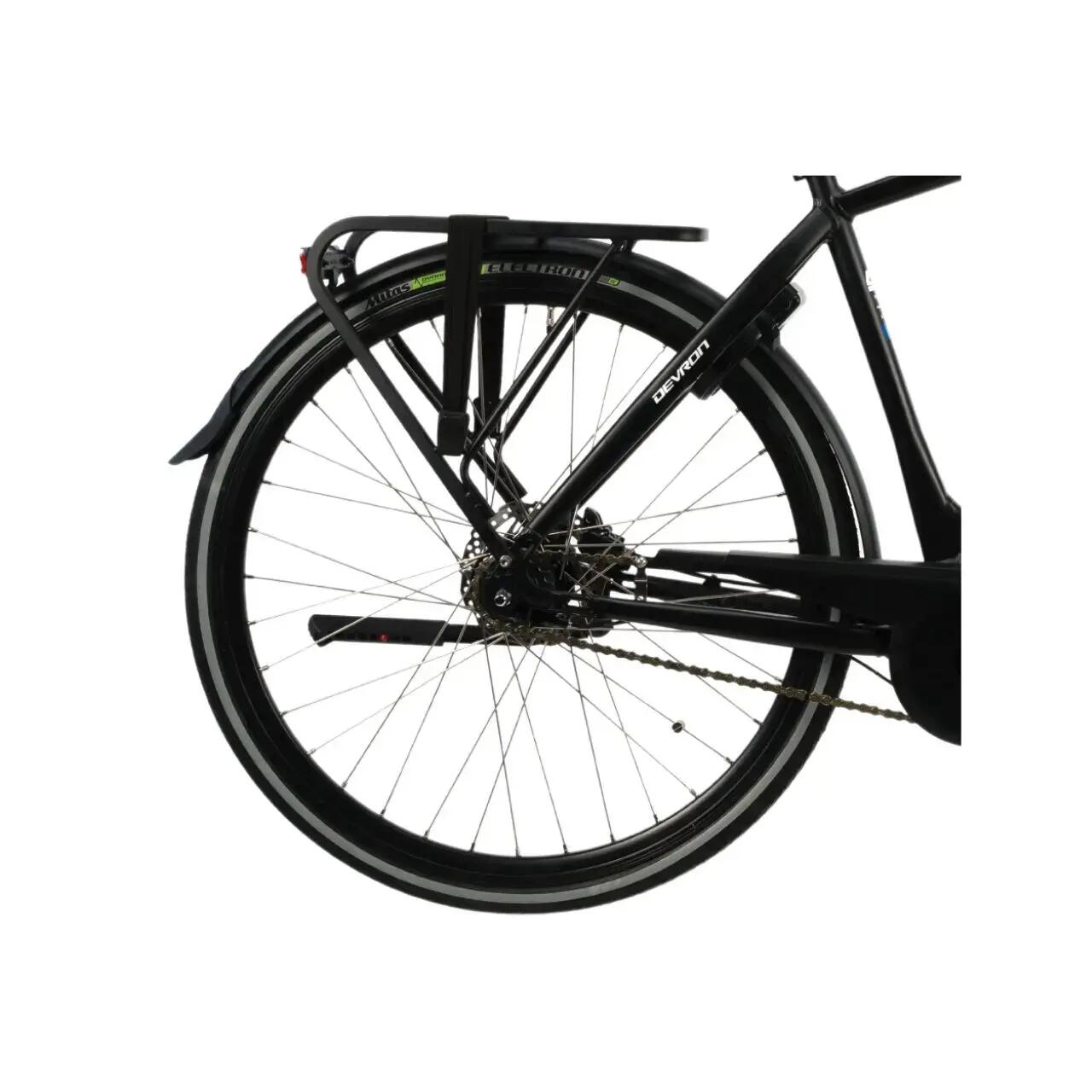 Vélo électrique Devron 28427 - 28 pouces, taille M, noir mat 4/5