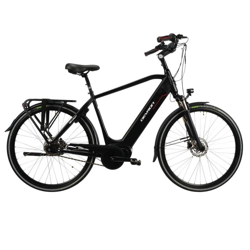 Bicicleta Electrica Devron 28427 - 28 Inch, L, Negru - Disc Brake
