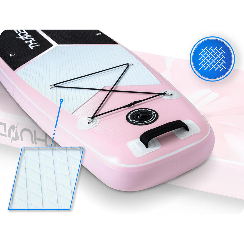 Deska SUP pompowana akcesoria THUNDER ROSEA 365cm