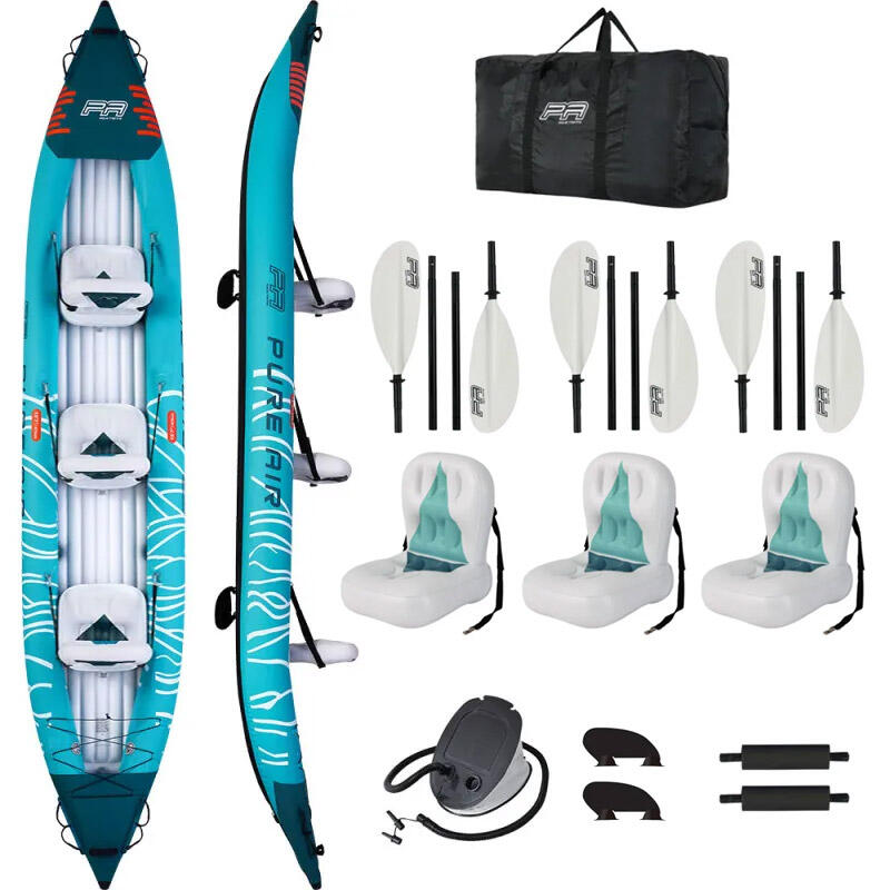 KAJAK GONFLABLE AQUA MARINA PURE AIR GLIDER 3 MIEJSCA