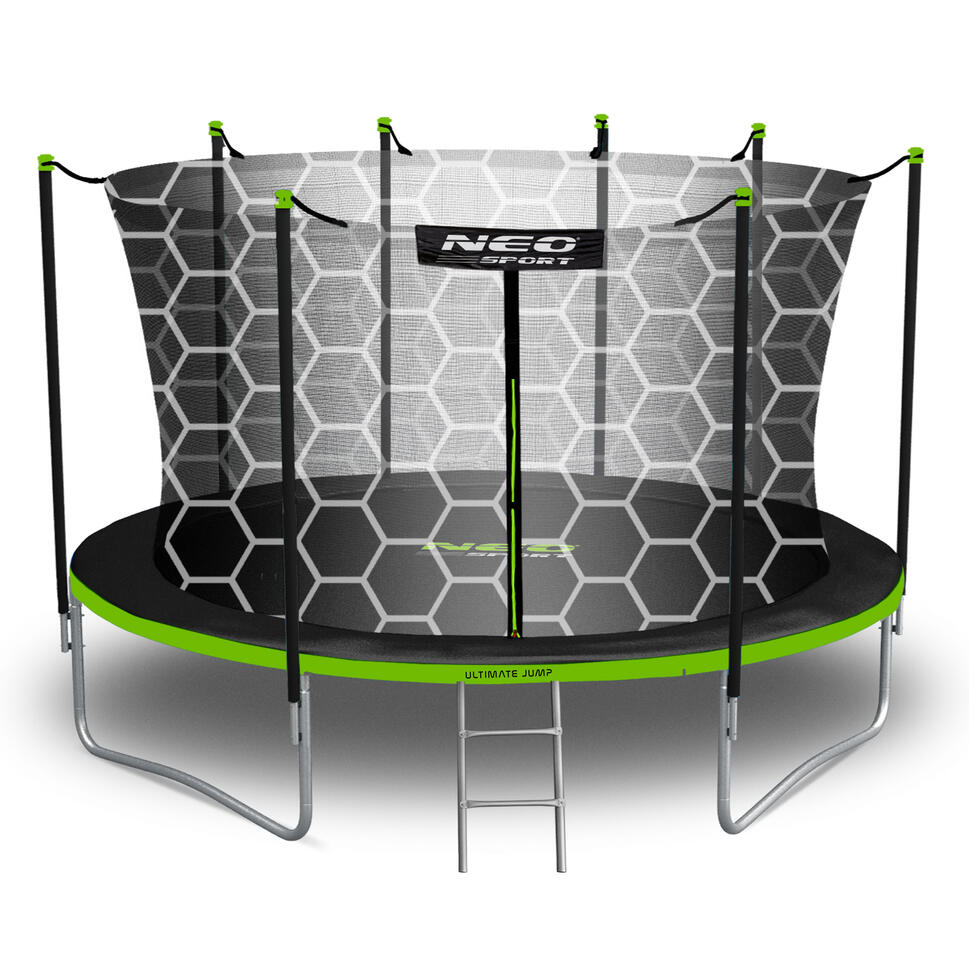 Trampolina ogrodowa z siatką wewnętrzną Neo-Sport 465cm 15ft