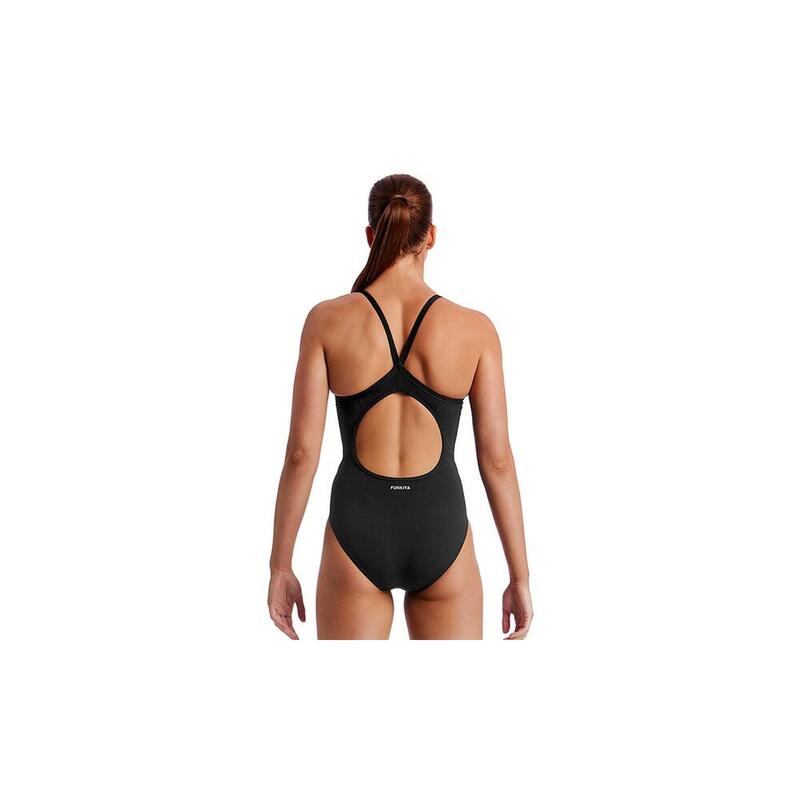 Funkita STILL BLACK Diamond Back - damski kostium do pływania