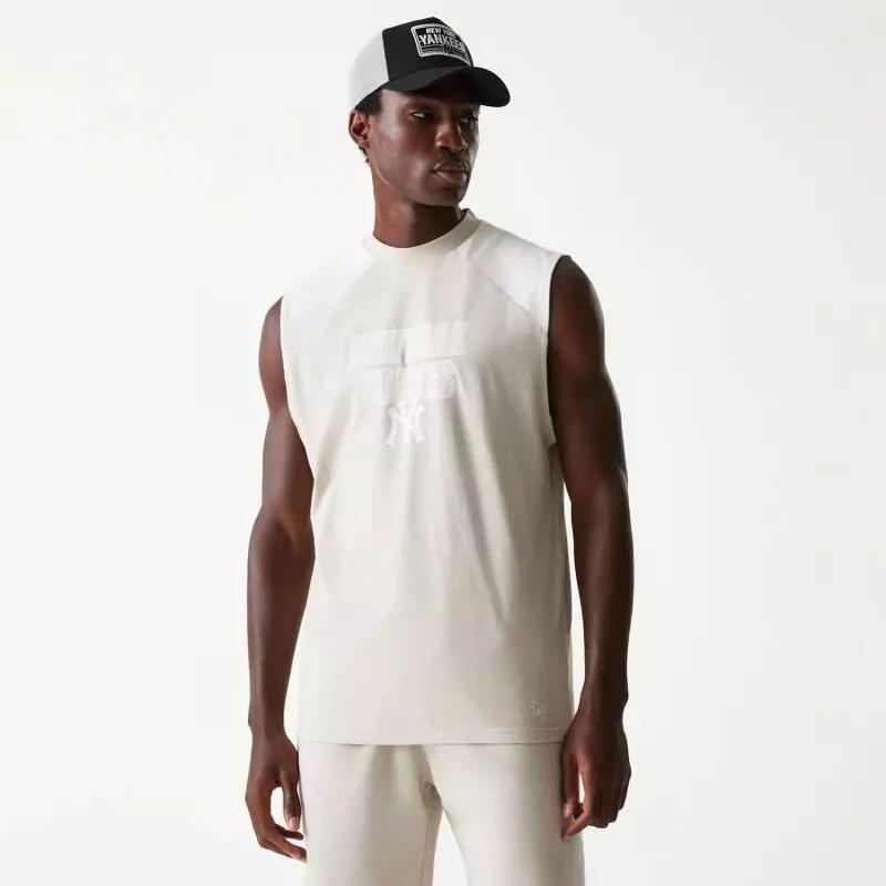 New Era - Débardeur Mlb New York Yankees New Era Crème - T-shirt Sans Manche - Multicolore - 36 Xs - Decathlon