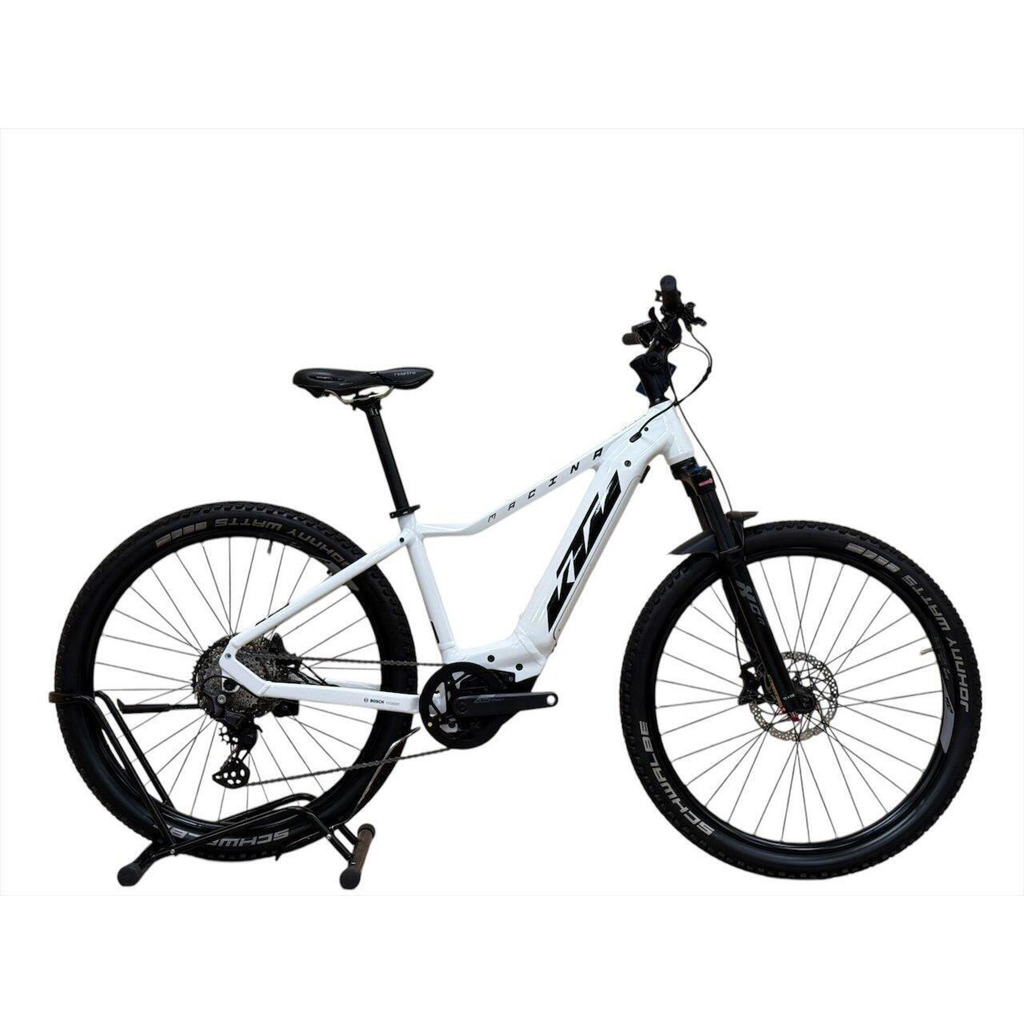 Ktm - Reconditionné - Vtt Électrique Ktm Macina Race 571 Shimano - Comme Neuf - Vélo Tout Terrain - Blanc|noir - Decathlon