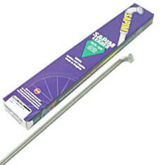 Sapim spaak leader 13-290 rvs z nippel - 1 stuk