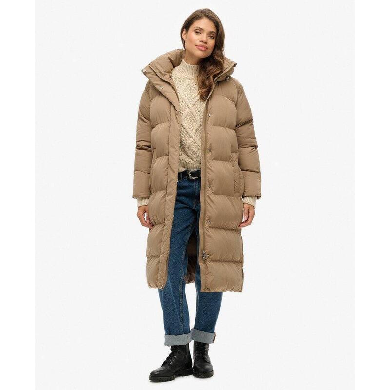 Veste matelassée à capuche longue SUPERDRY