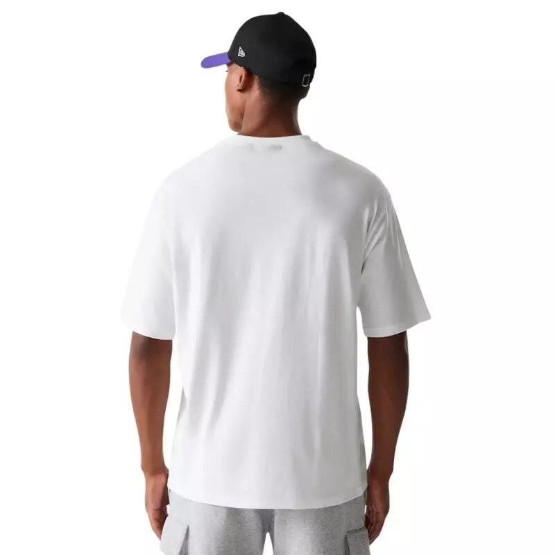 T-shirt NBA Los Angeles Lakers New Era Palm tree Blanc 2/3