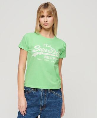 Aansluitend t-shirt met grafische neon vl ub