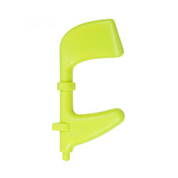 Crochet de basilic -on fietstas - vert - plastique - 10g