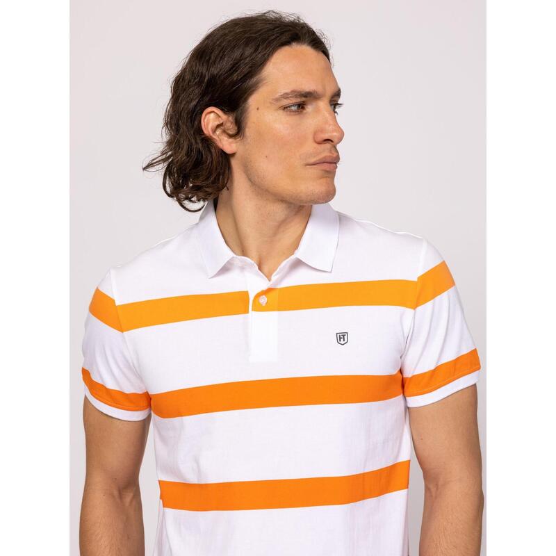 Tricou cu mânecă scurtă, cu guler, pentru bărbați DUFFY