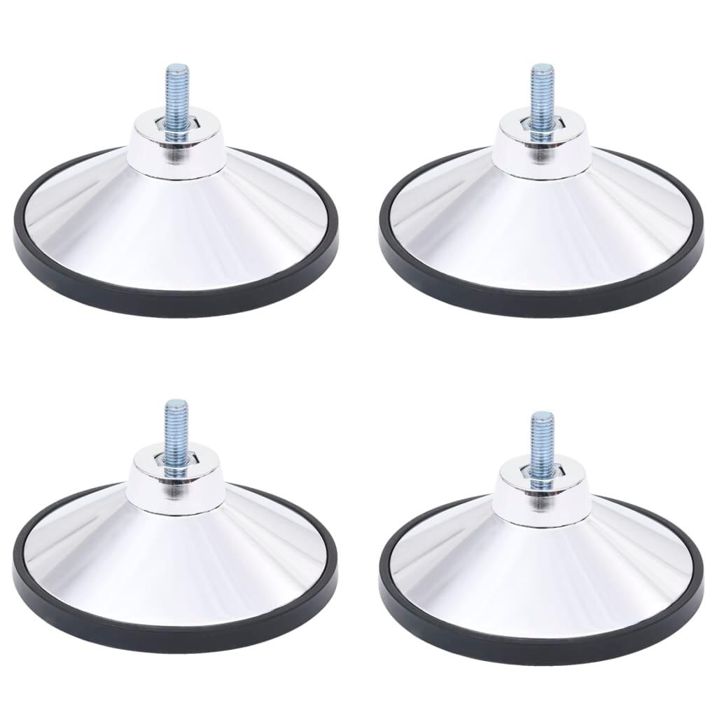 Patas de Mesa de Fútbol Vidaxl 4 Piezas de Cromo 3/4