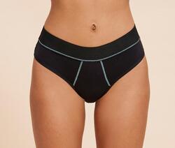 Culotte menstruelle Sport Noire absorption SUPER