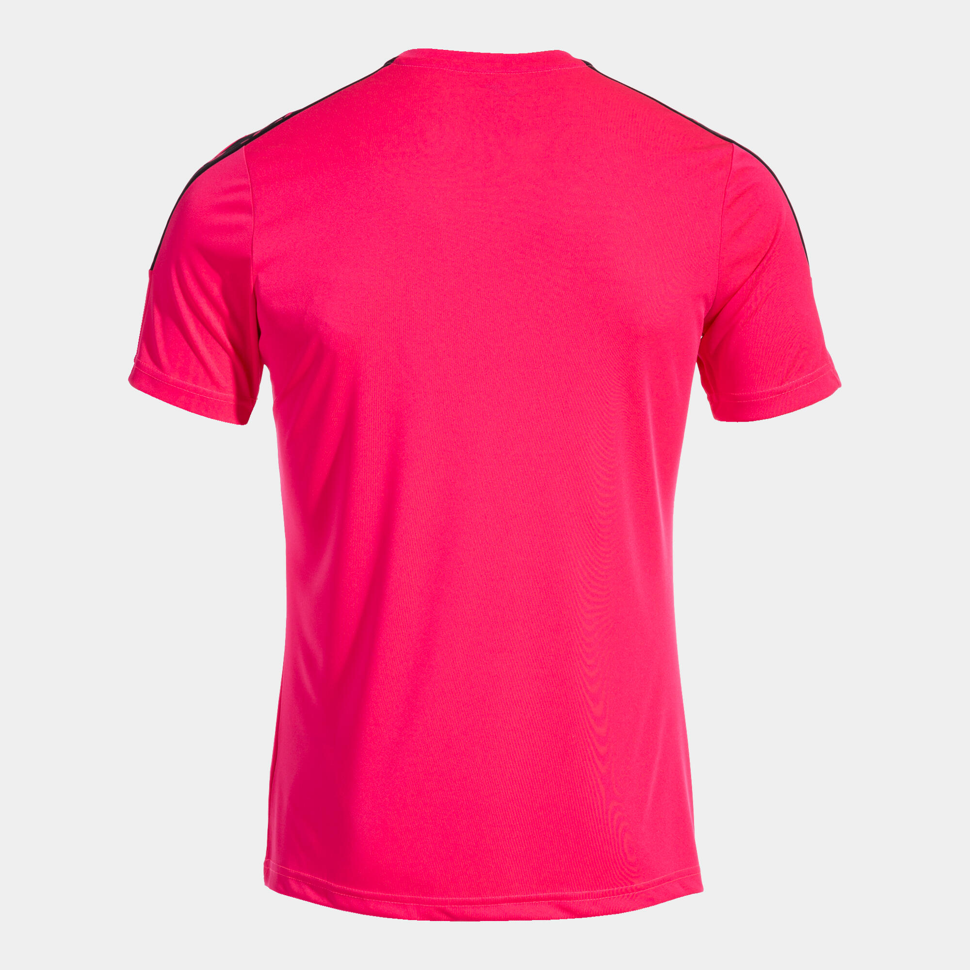 Camiseta Manga Corta Fútbol Hombre Joma Olimpiada Fucsia 2/4