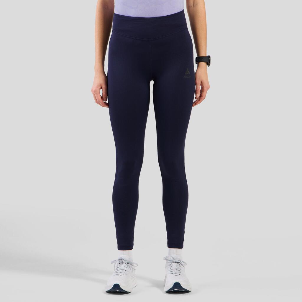 Odlo Essentials Women's Running Tights Dark Blue