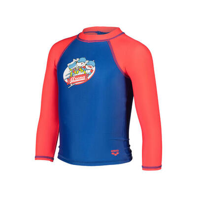 Kinder-t-shirt met lange mouwen arena friends uv freak