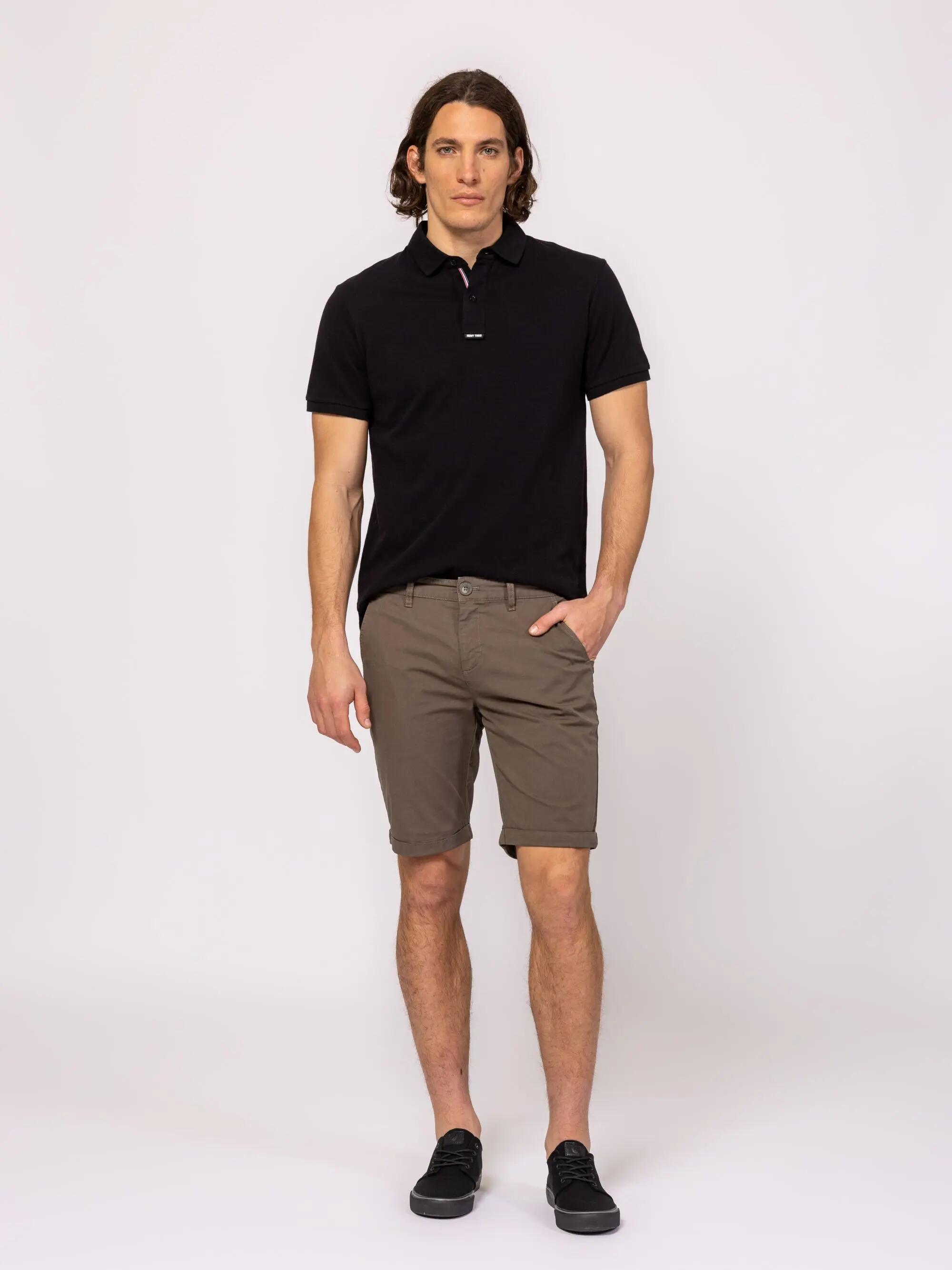 Pantaloni scurți din in pentru bărbați WARMANS25 3/5