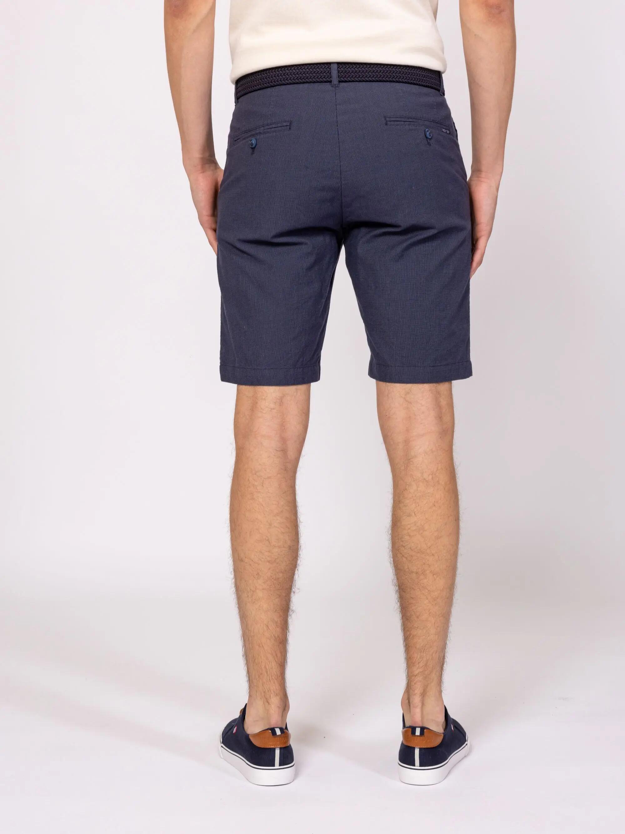 Pantaloni scurți din in pentru bărbați WALKER 2/5