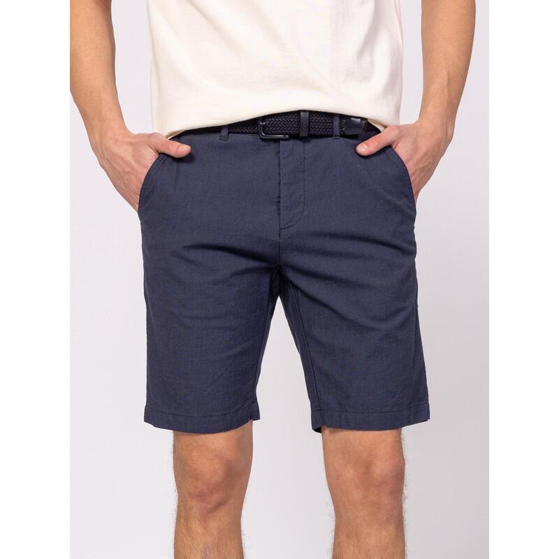 Pantaloni scurți din in pentru bărbați WALKER