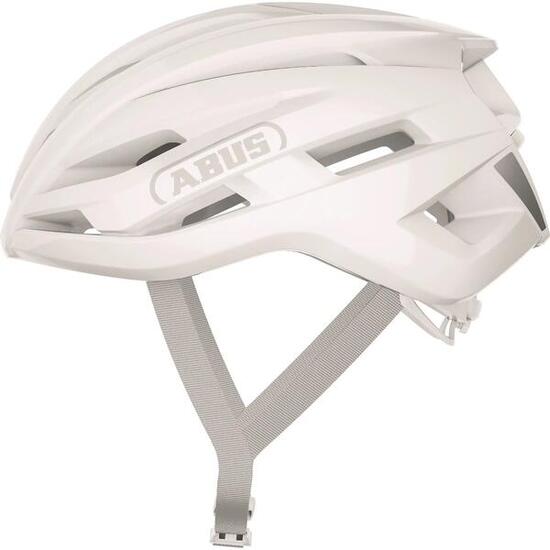 Abus Stormchaser Ace Fahrradhelm - Pure White M 54-58 cm