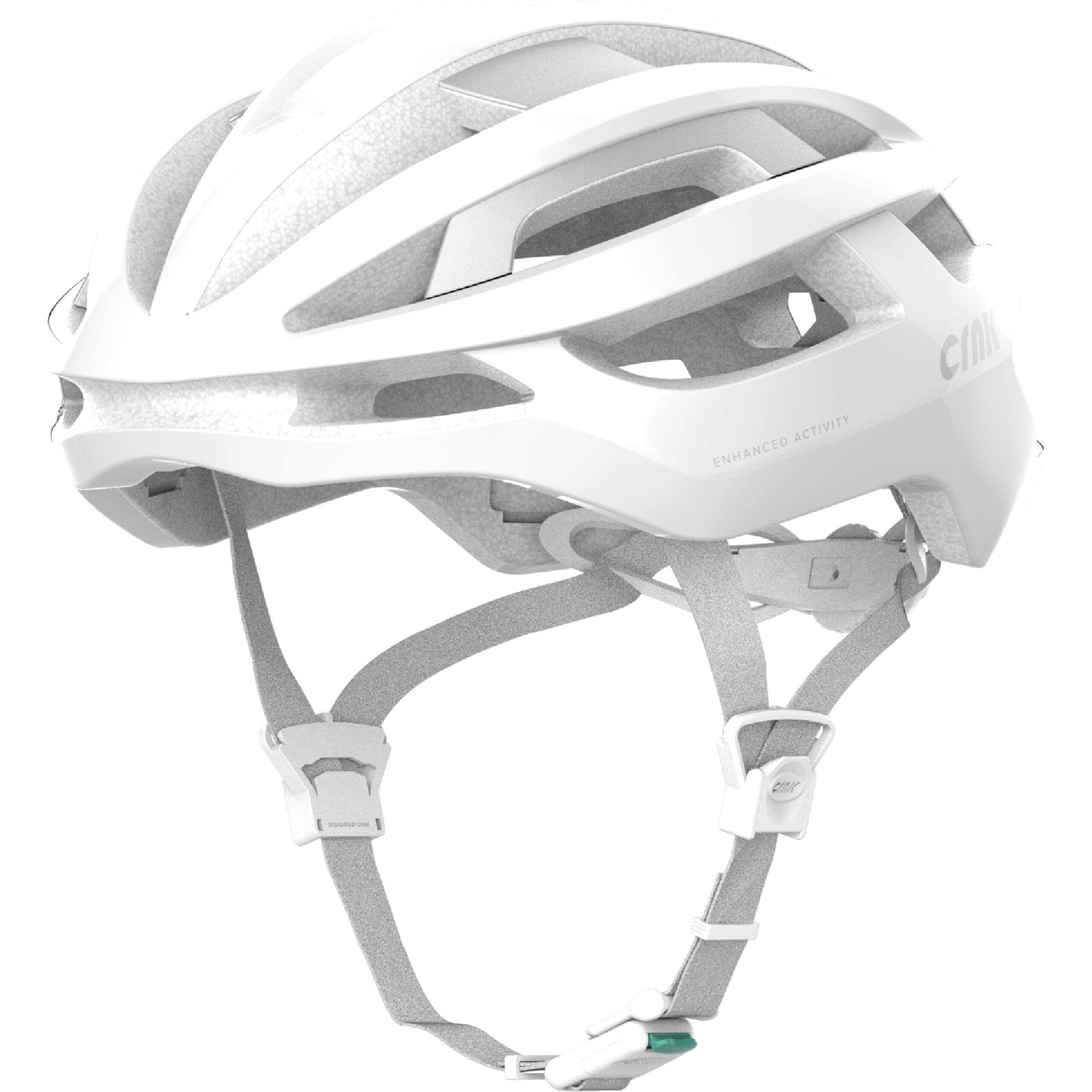 CRANKA CRNK Helmer Hyper Witte Racefietshelm M 53-57cm