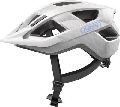 Abus fietshelm aduro 3.0 led wit m 52-58cm