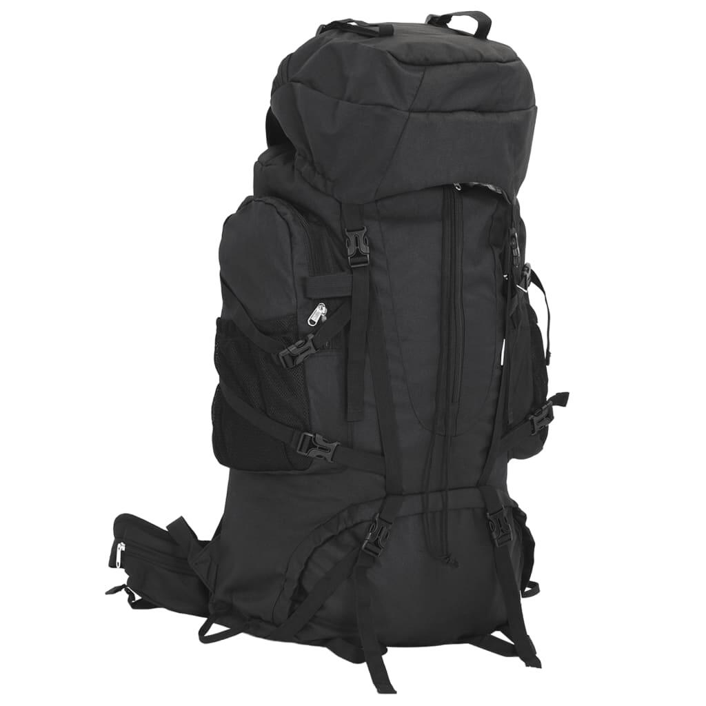 VIDAXL Vidaxl Wanderrucksack 100L - Schwarzes Oxford-Gewebe