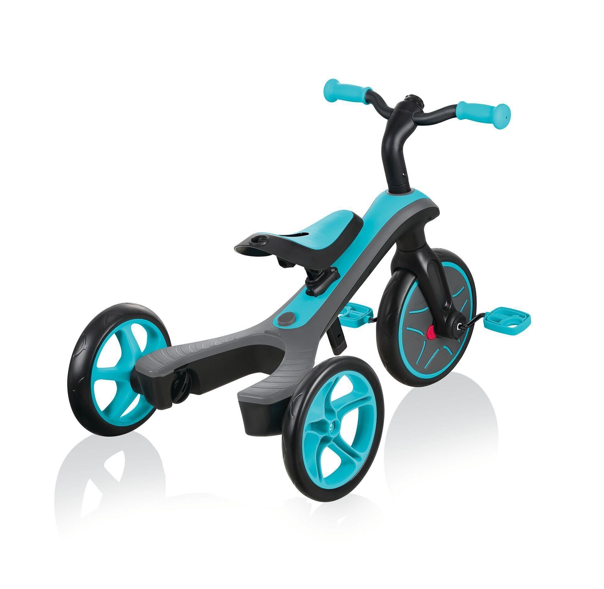 Globber Trike Explorer 2 in 1 in Teal 5/7