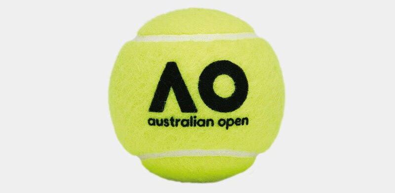 4 Botes Pelotas Tenis Australian Open Dunlop, 4 botes de 3 pelotas tenis 3/3