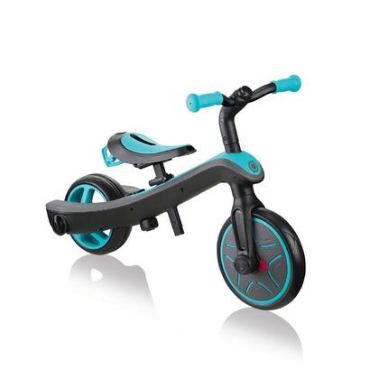 Tricycle évolutif pour bébé EXPLORER 2 en 1 - Rouge