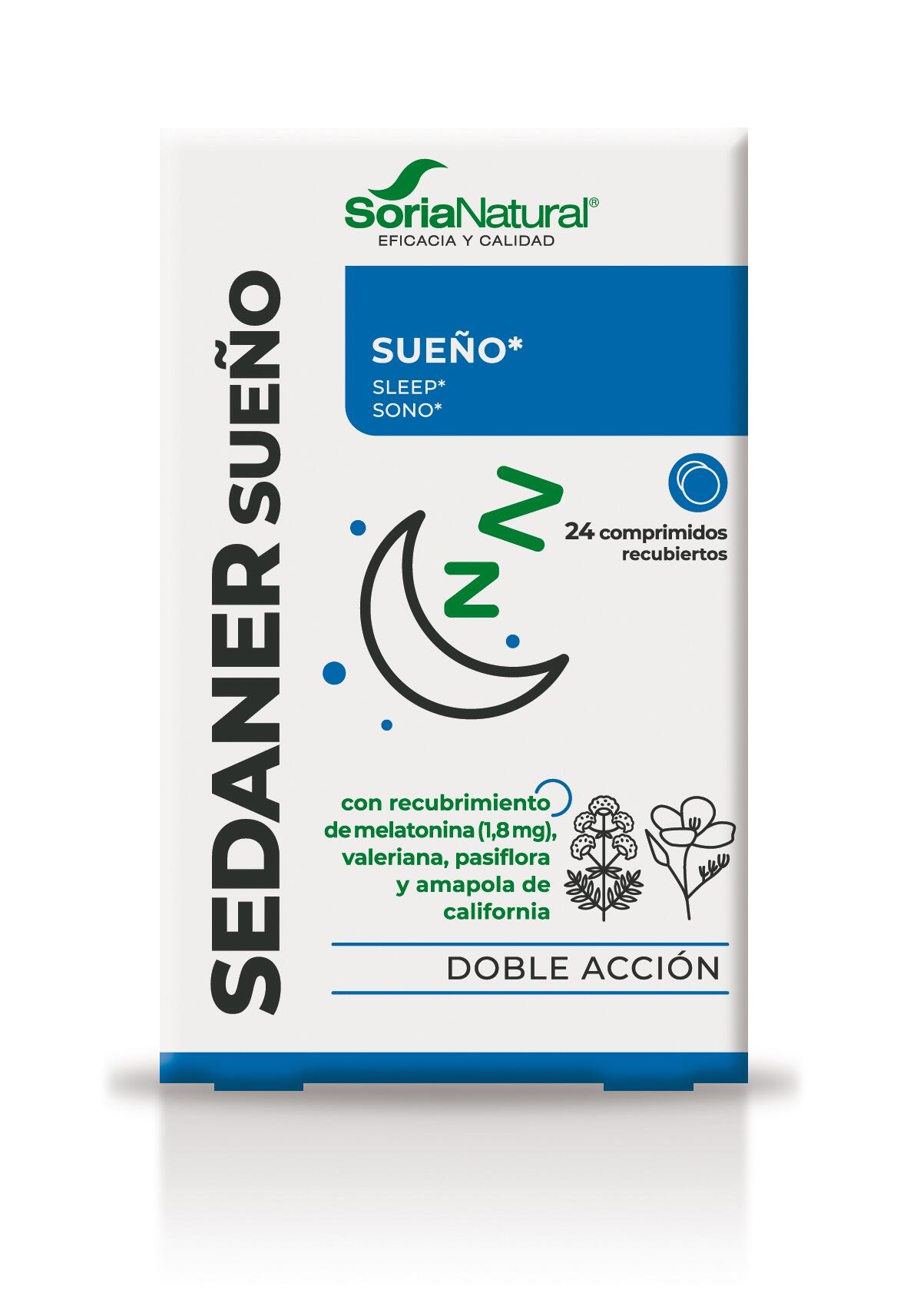 Soria Natural Sedaner Sueño 24 Caps 2/5