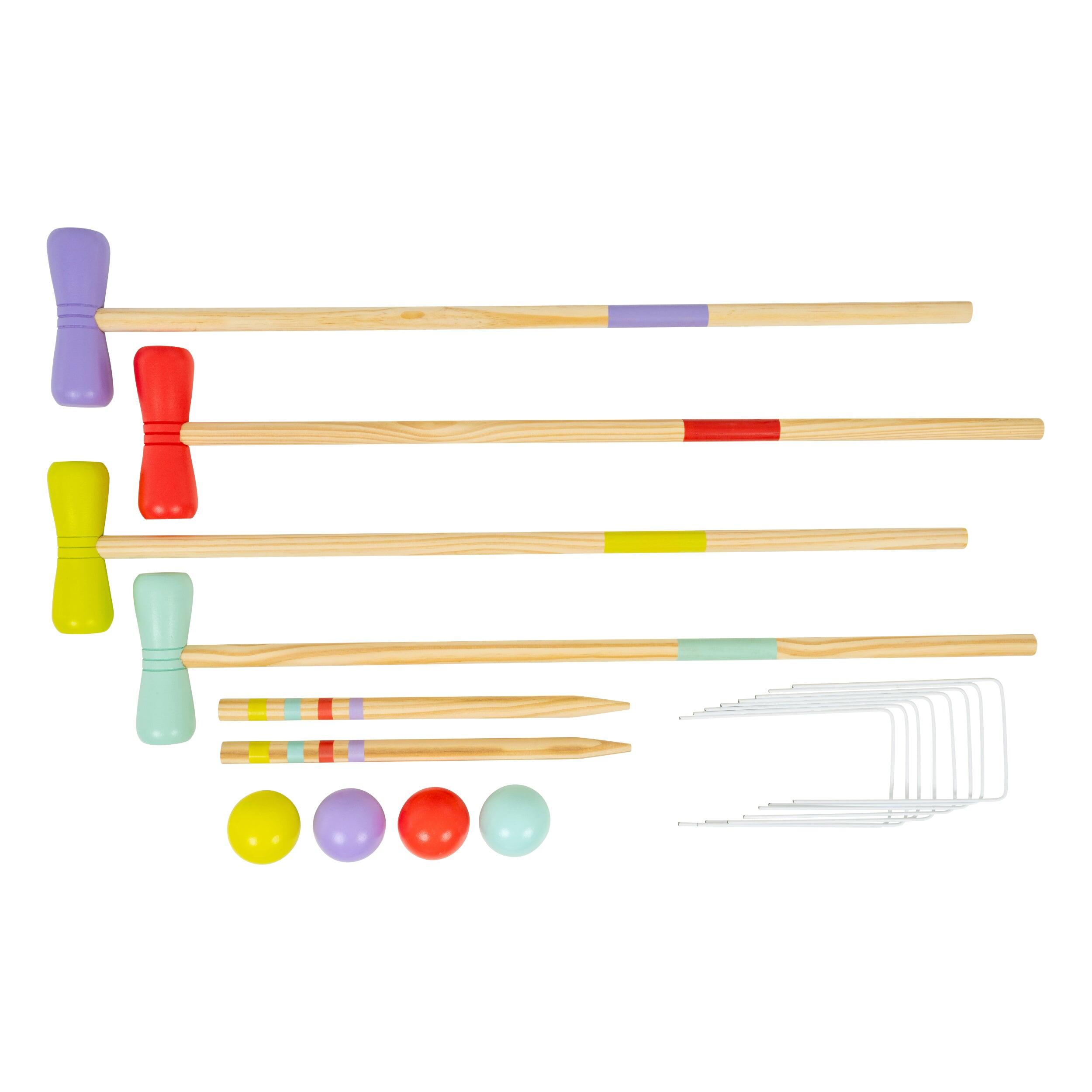 Croquetspel  blauw FSC® 3/5
