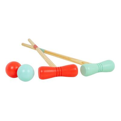 Krocketspiel Blau FSC®