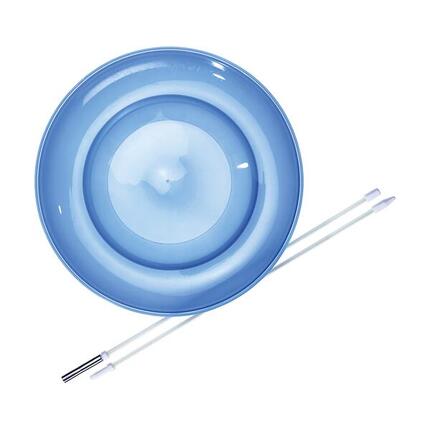 ASSIETTE CHINOISE BLEU AVEC BAGUETTE ABS