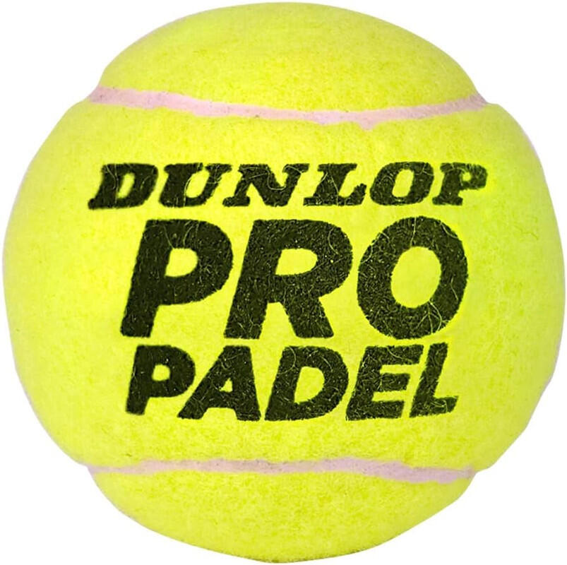3 Botes Pelotas Padel Pro Dunlop, 3 botes de 3 pelotas padel, (Bolas de padel) 3/3