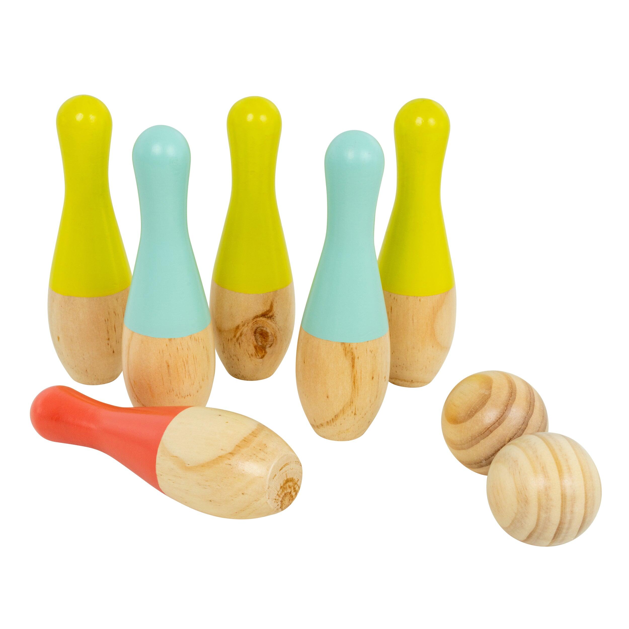 Tp Toys - Quilles Extérieures  Bois Fsc® - Quilles - Multicolore - No Size - Decathlon